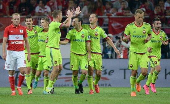 Russian Football Premier League. Spartak vs. CSKA