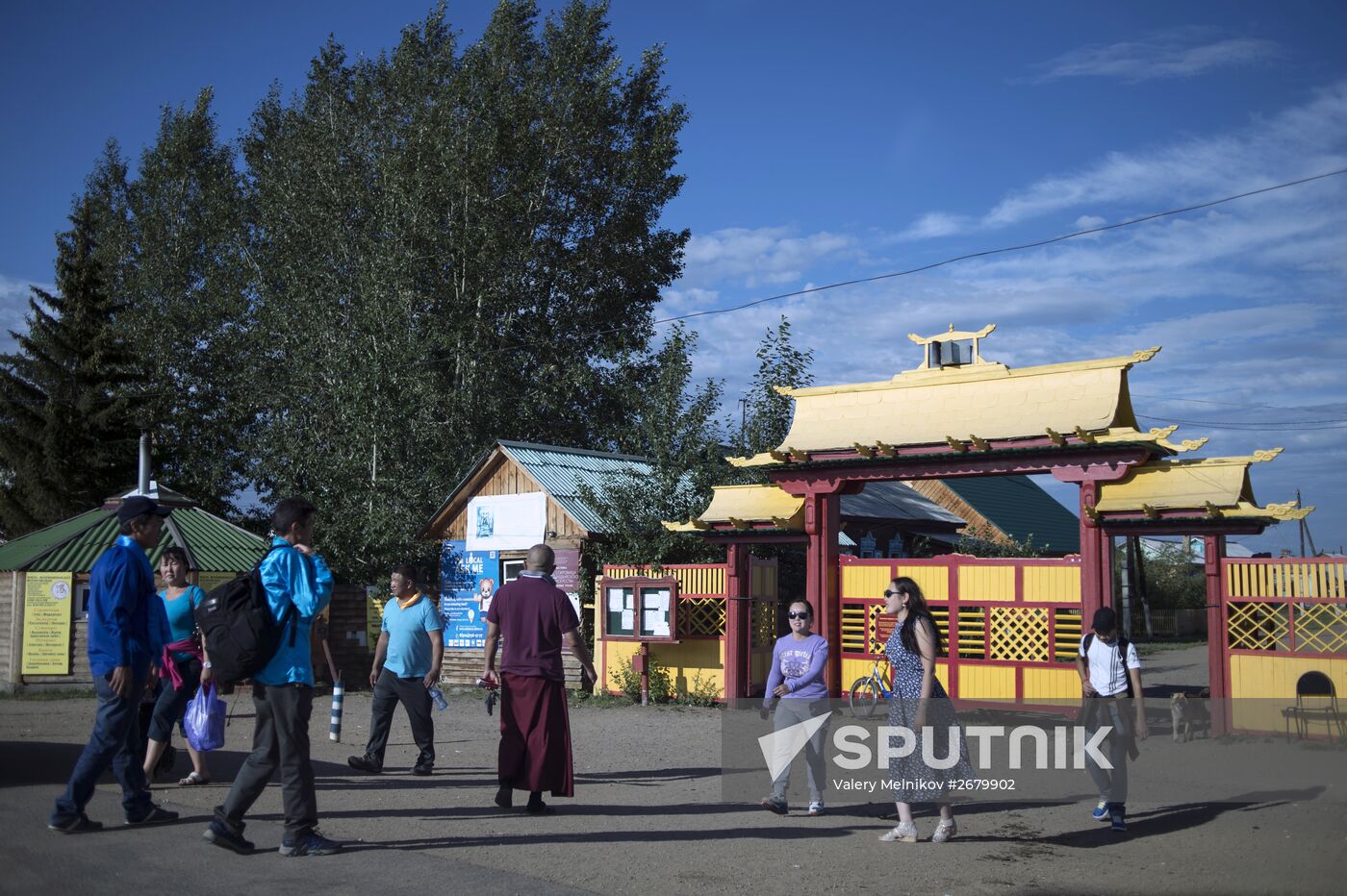 Ivolgin Buddhist Monastery in Buryatia