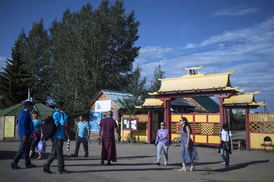 Ivolgin Buddhist Monastery in Buryatia