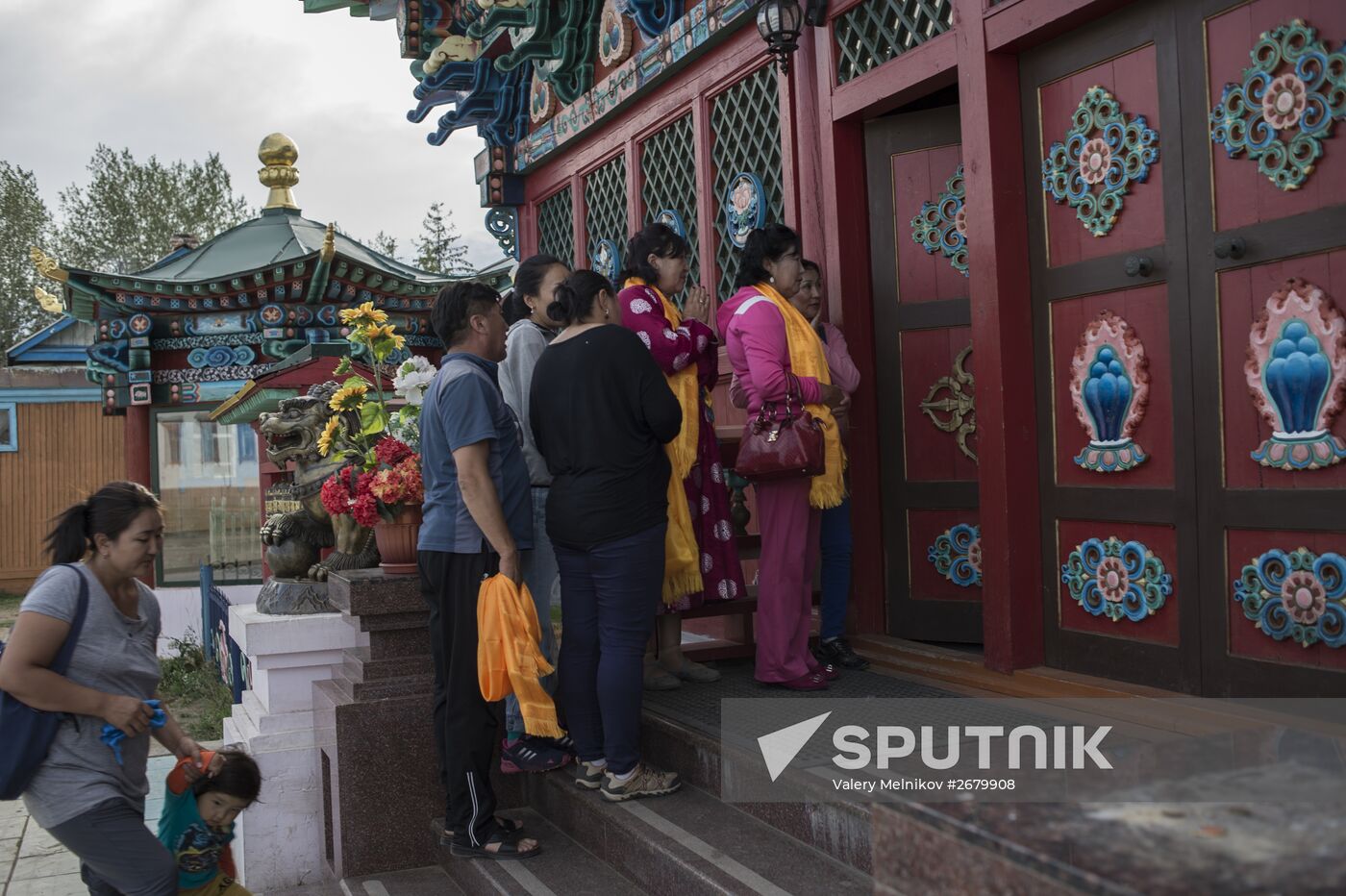 Ivolgin Buddhist Monastery in Buryatia