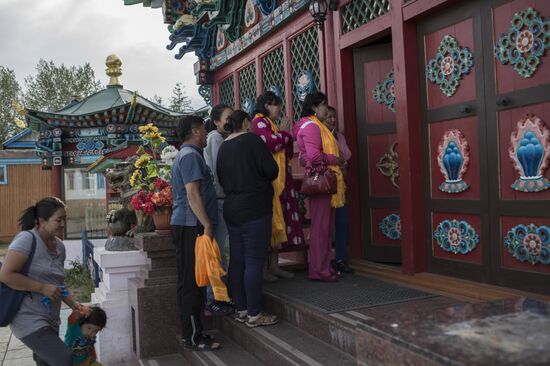 Ivolgin Buddhist Monastery in Buryatia