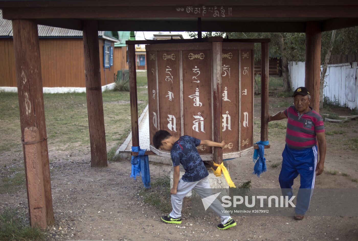 Ivolgin Buddhist Monastery in Buryatia