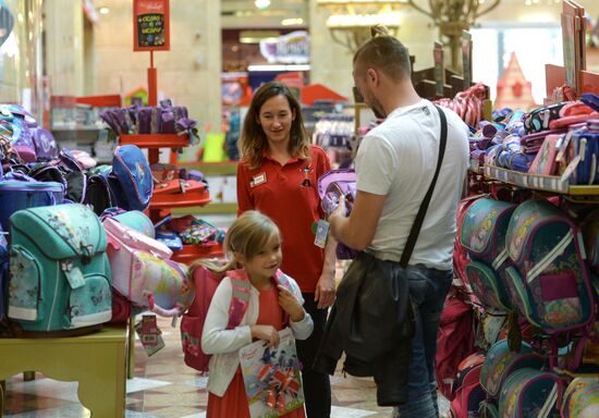 School Fair in Central Children's Store on Lubyanka