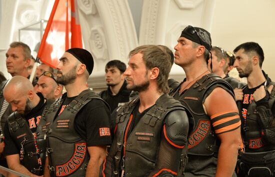 "The Roads of Victory" biker rally in Grozny