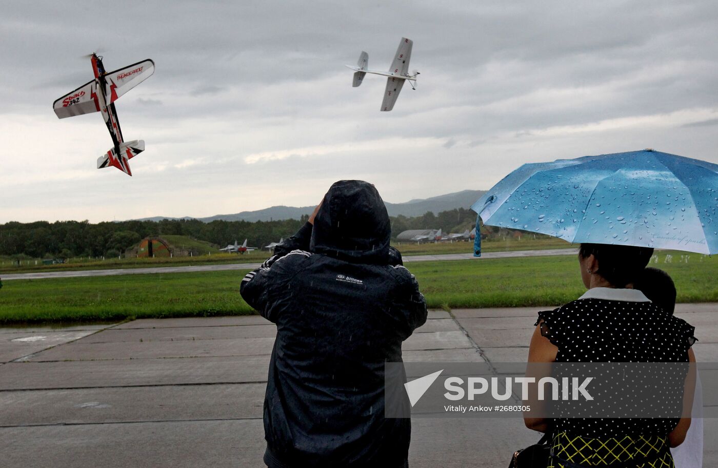 Open day at Tsentralnaya Uglovaya military airfield in Primorye Territory