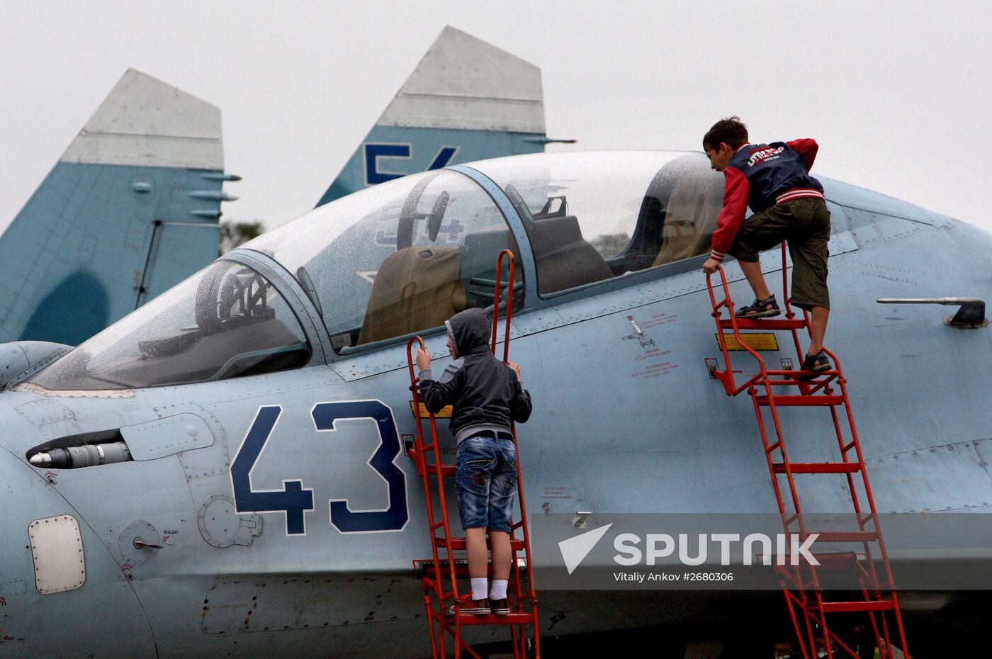 Open day at Tsentralnaya Uglovaya military airfield in Primorye Territory