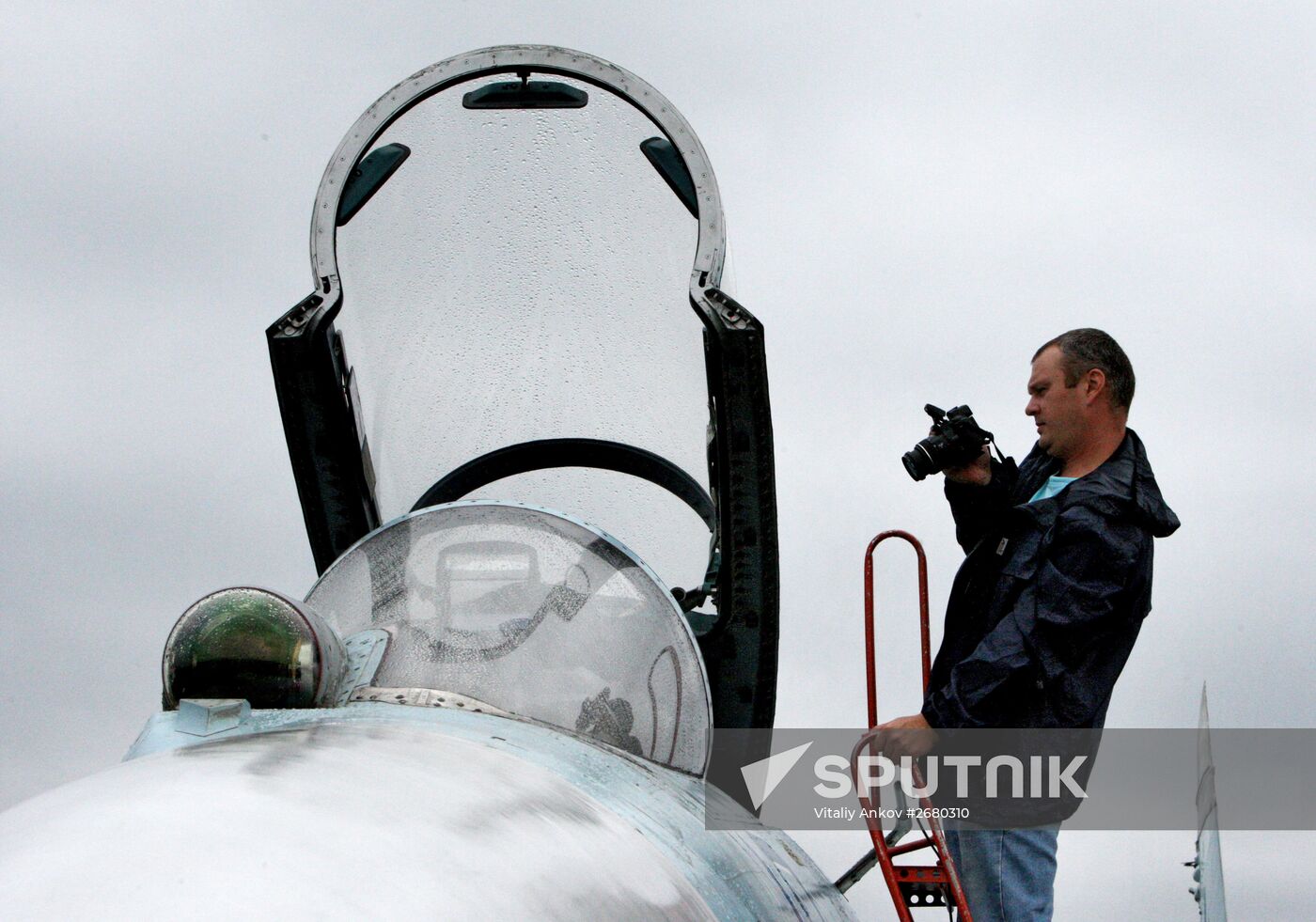 Open day at Tsentralnaya Uglovaya military airfield in Primorye Territory