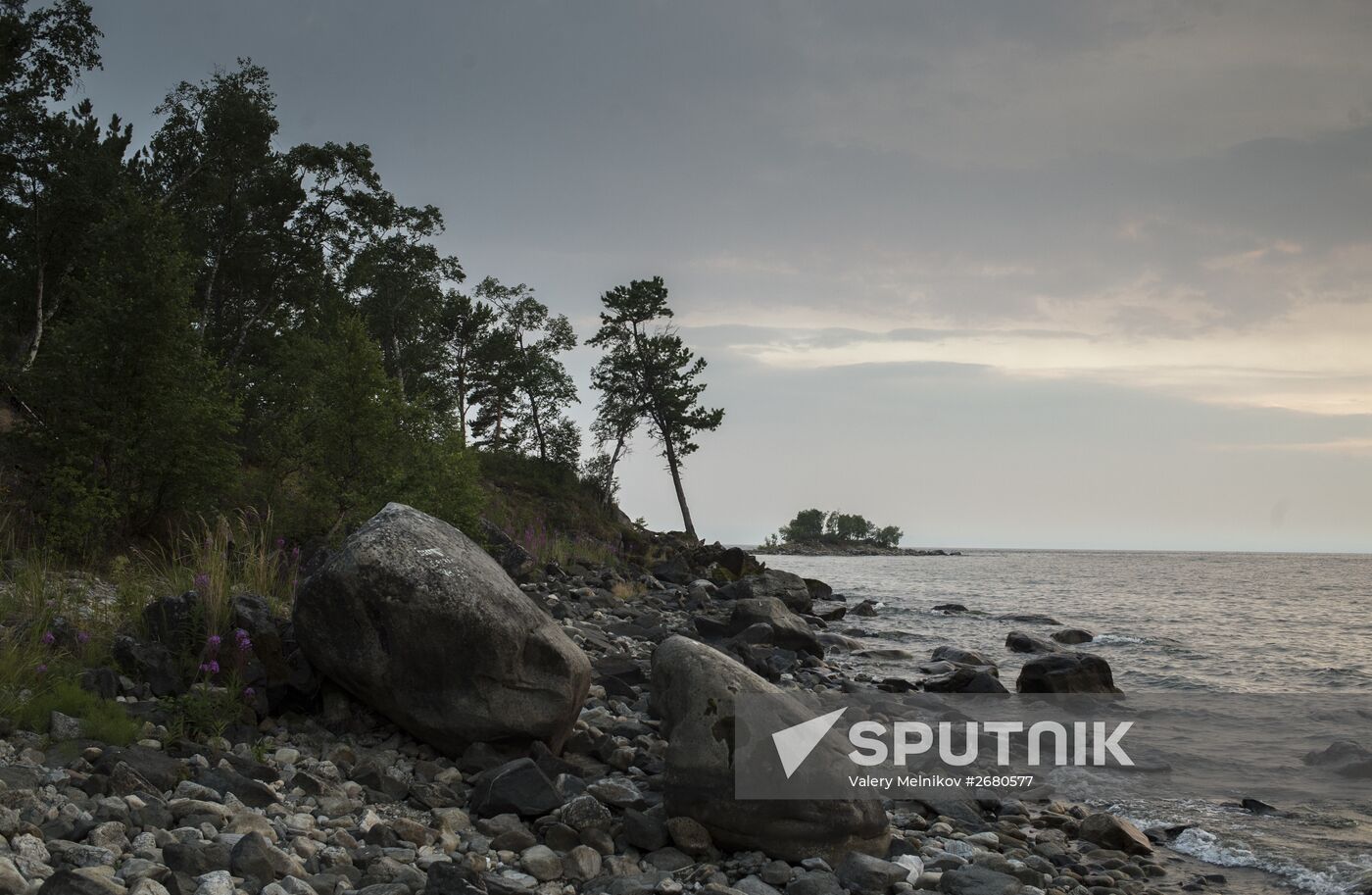 Views of Lake Baikal