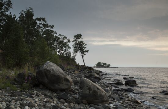 Views of Lake Baikal