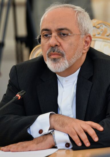 Russian and Iranian Foreign Ministers S.Lavrov and M.Zarif meet in Moscow