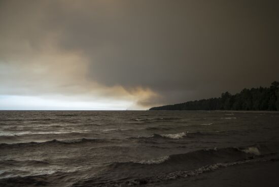 Views of Lake Baikal