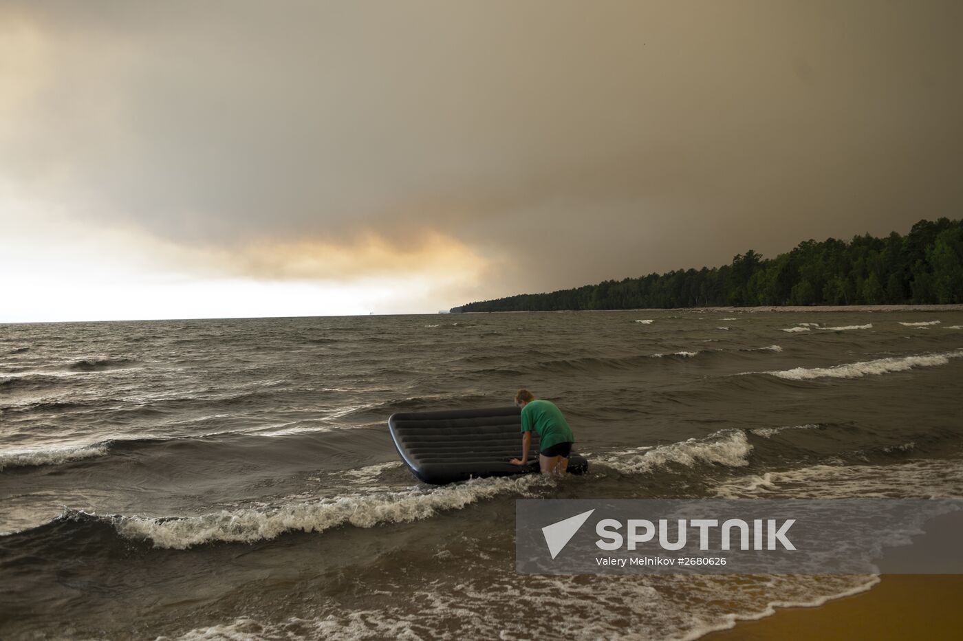 Views of Lake Baikal