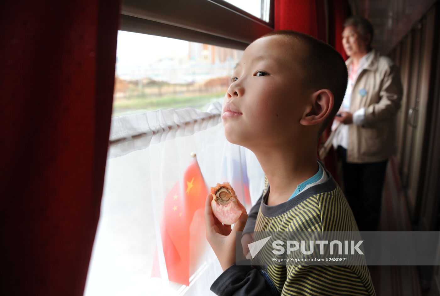 Tourist train "The Great Tea Road Manchuria - Siberia"