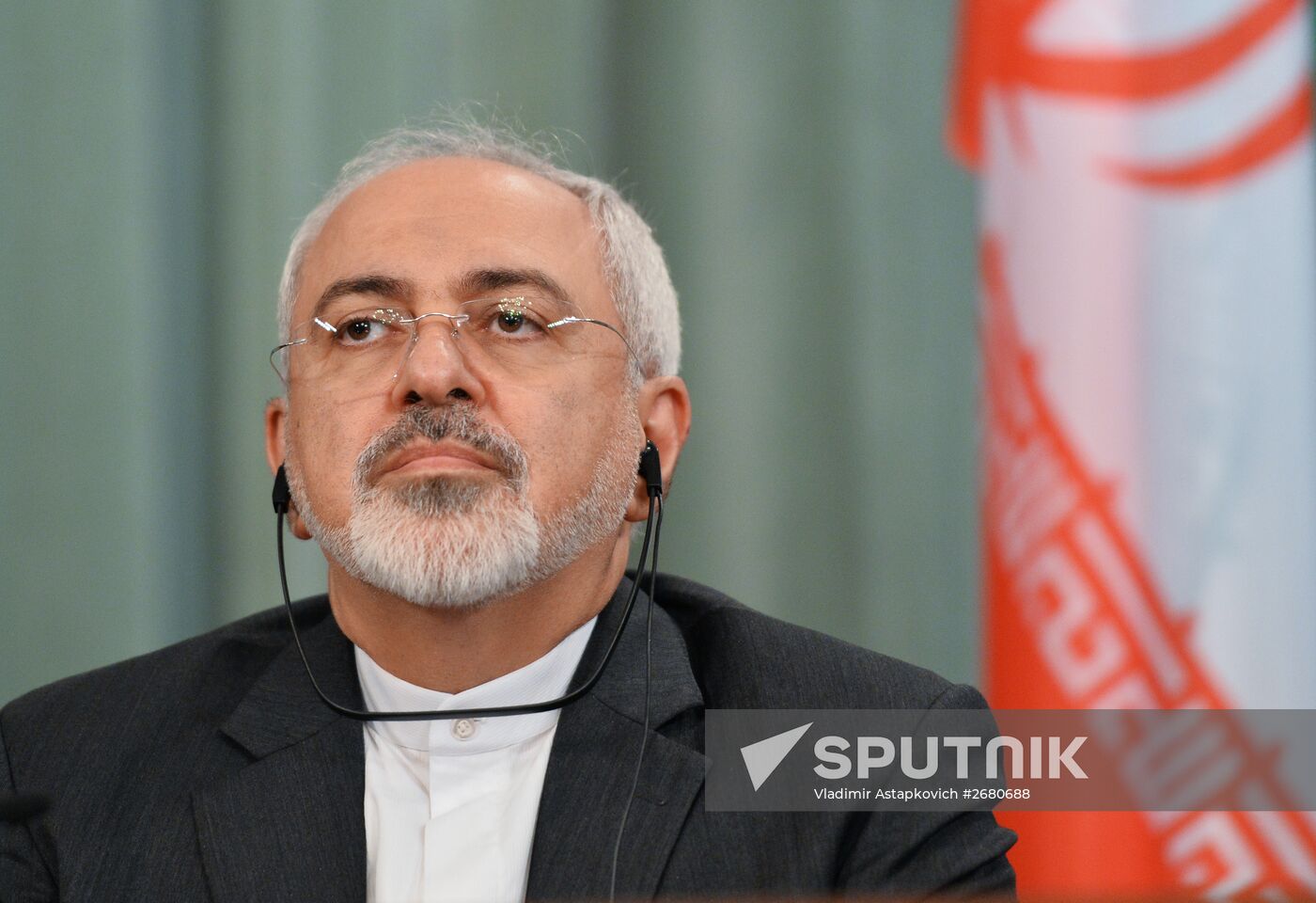 Russian and Iranian Foreign Ministers S.Lavrov and M.Zarif meet in Moscow