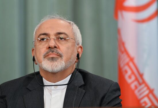 Russian and Iranian Foreign Ministers S.Lavrov and M.Zarif meet in Moscow