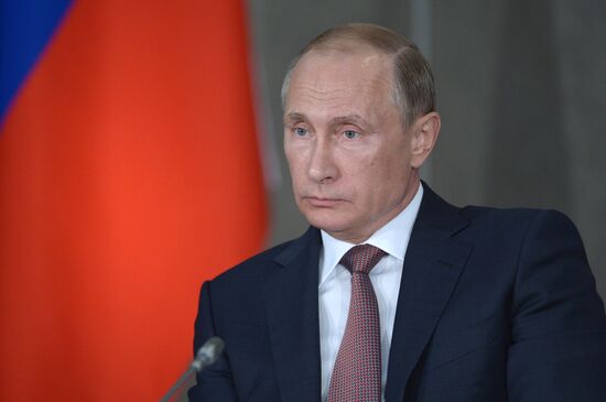 Meeting of Russian State Council's Presidium in Crimea