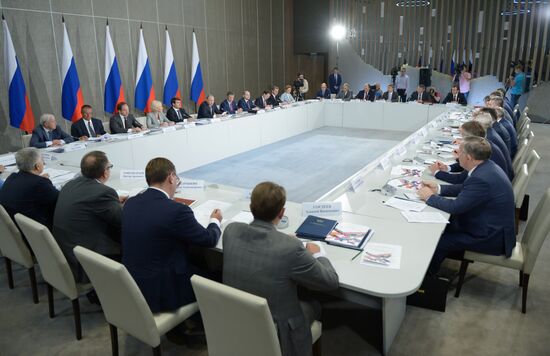 Meeting of Russian State Council's Presidium in Crimea