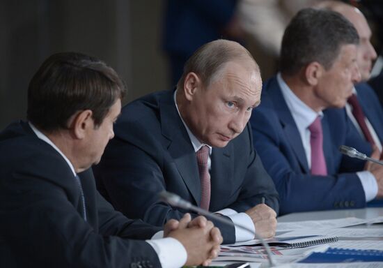 Meeting of Russian State Council's Presidium in Crimea