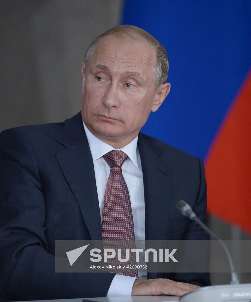 Meeting of Russian State Council's Presidium in Crimea