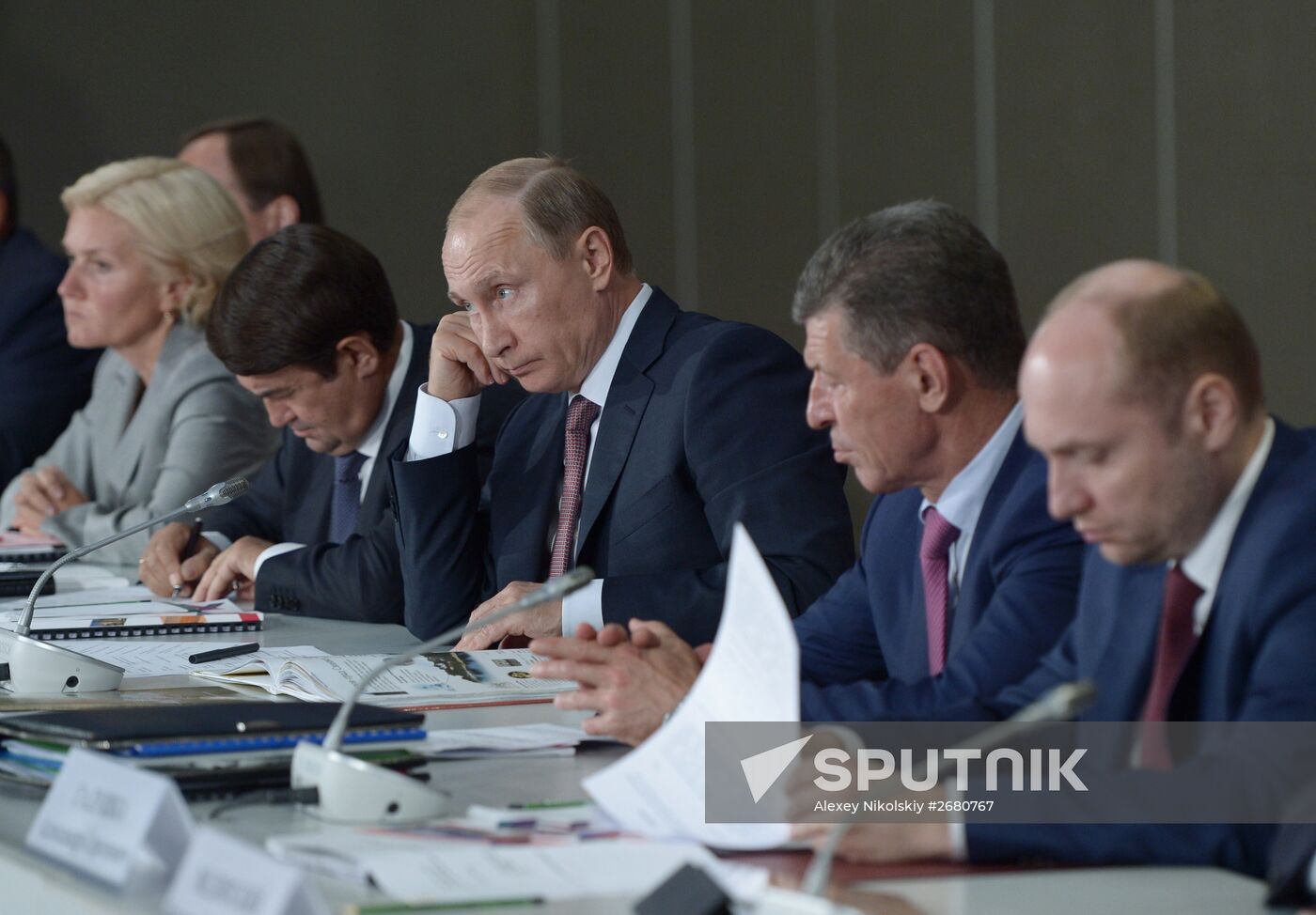 Meeting of Russian State Council's Presidium in Crimea