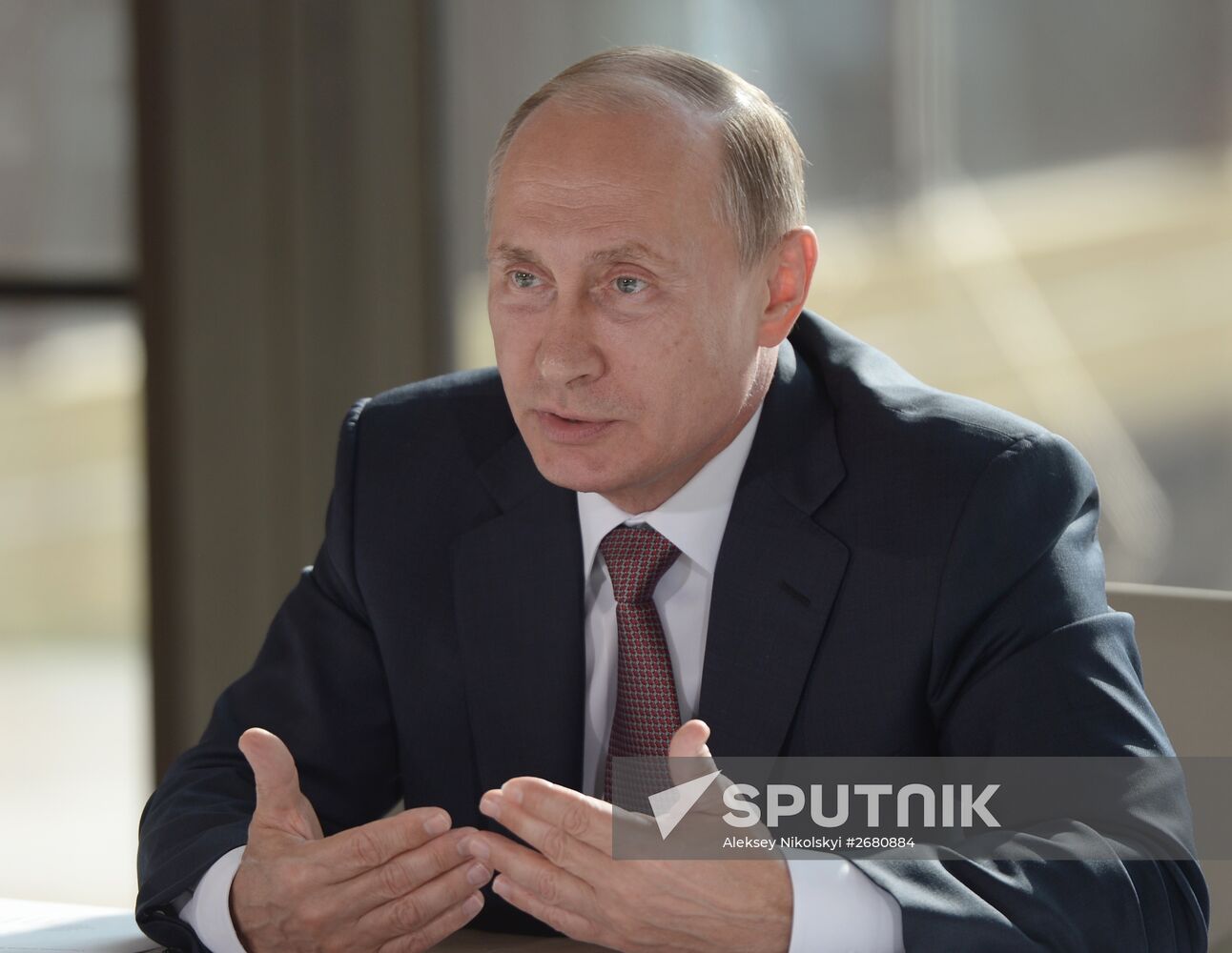 Russian President Vladimir Putin's meeting with representatives of national public associations of Crimea