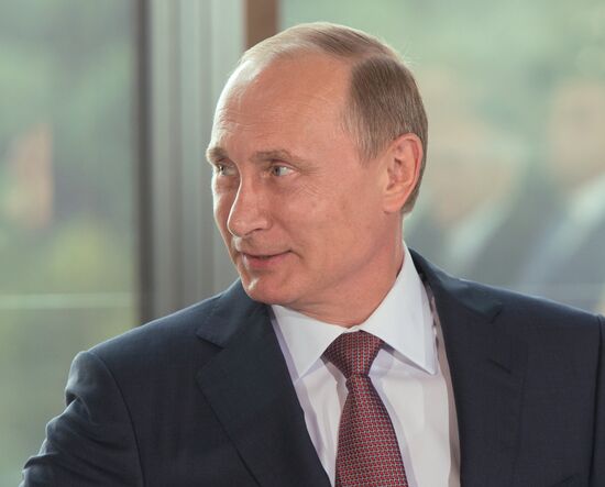 Russian President Vladimir Putin's meeting with representatives of national public associations of Crimea