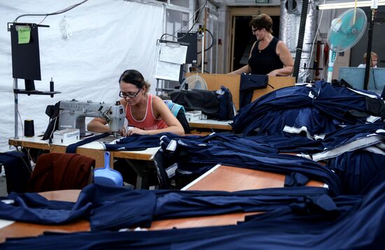 The Sinar garment factory in the Novosibirsk Region
