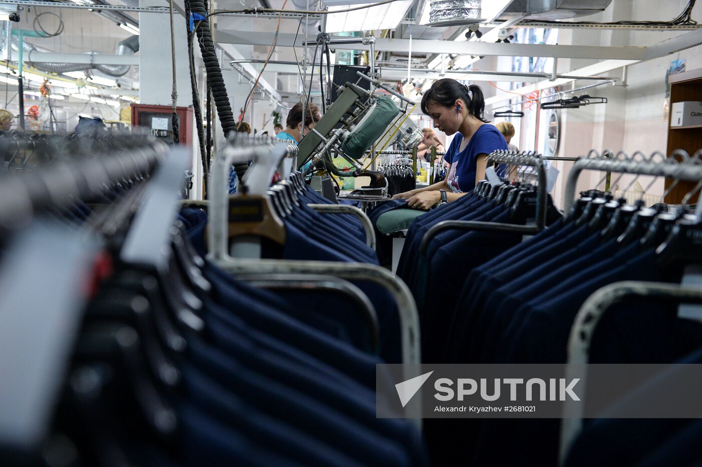 The Sinar garment factory in the Novosibirsk Region