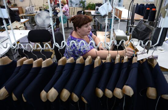 The Sinar garment factory in the Novosibirsk Region