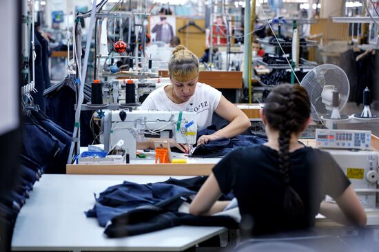 The Sinar garment factory in the Novosibirsk Region