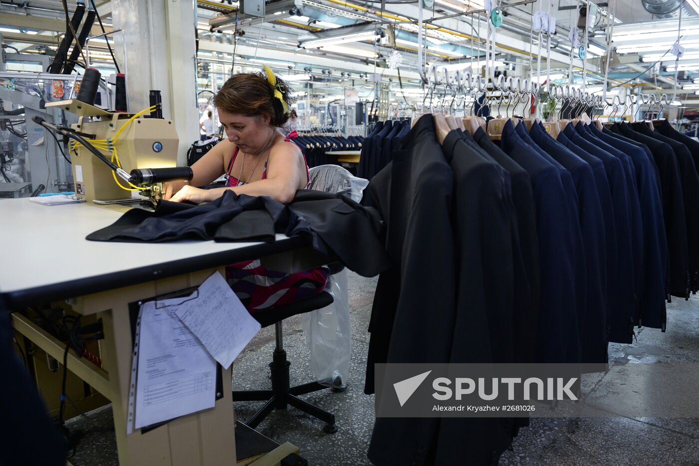 The Sinar garment factory in the Novosibirsk Region