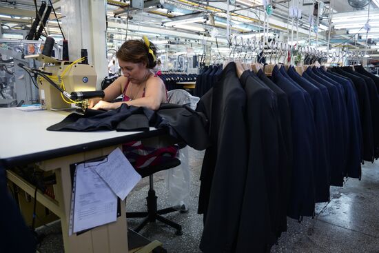 The Sinar garment factory in the Novosibirsk Region