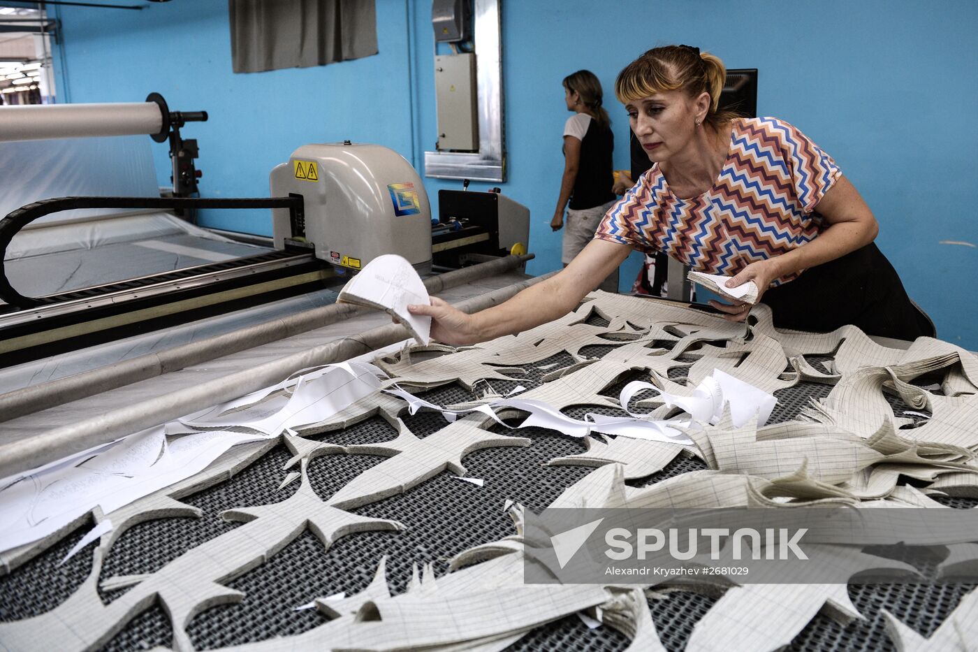 The Sinar garment factory in the Novosibirsk Region