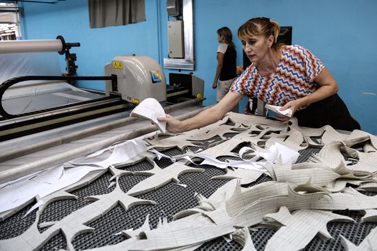 The Sinar garment factory in the Novosibirsk Region