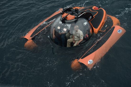 Russian President Vladimir Putin's working visit to Crimea