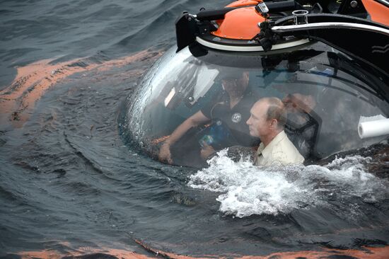 Russian President Vladimir Putin's working visit to Crimea