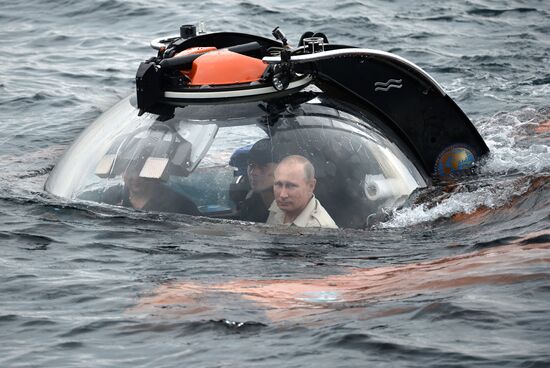 Russian President Vladimir Putin's working visit to Crimean Federal District