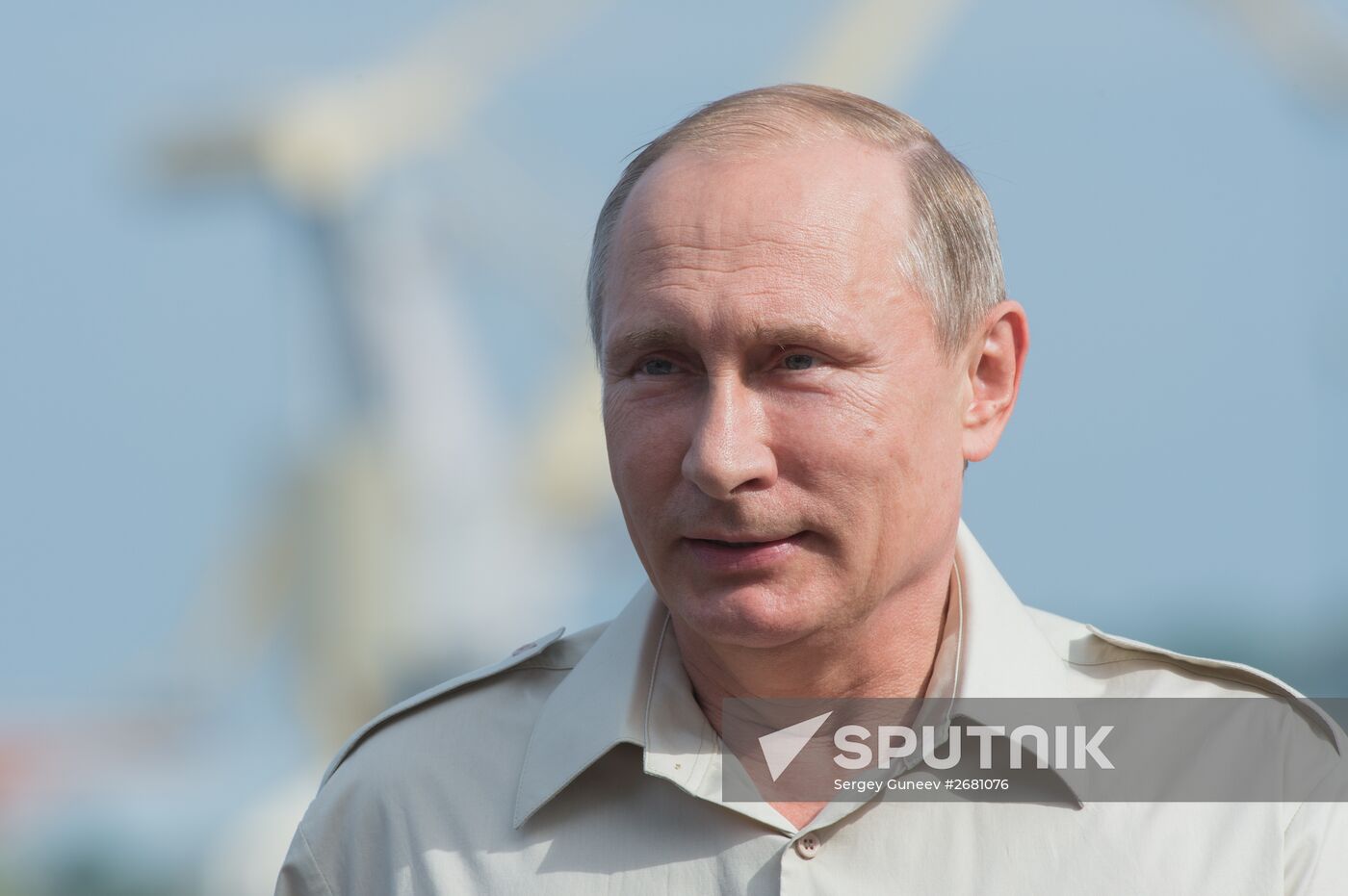 Russian President Vladimir Putin's working visit to Crimea