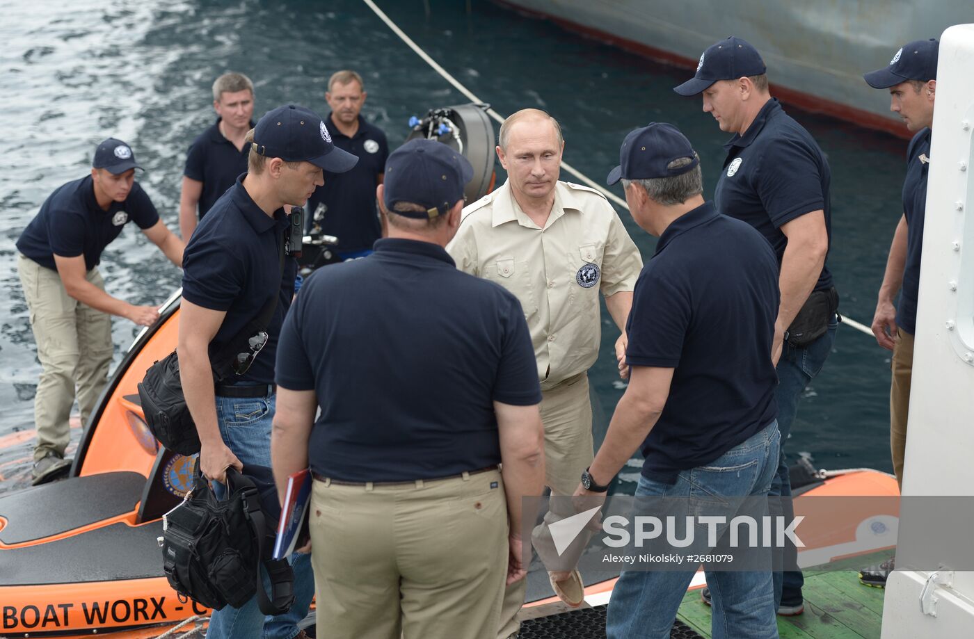 Russian President Vladimir Putin's working visit to Crimea