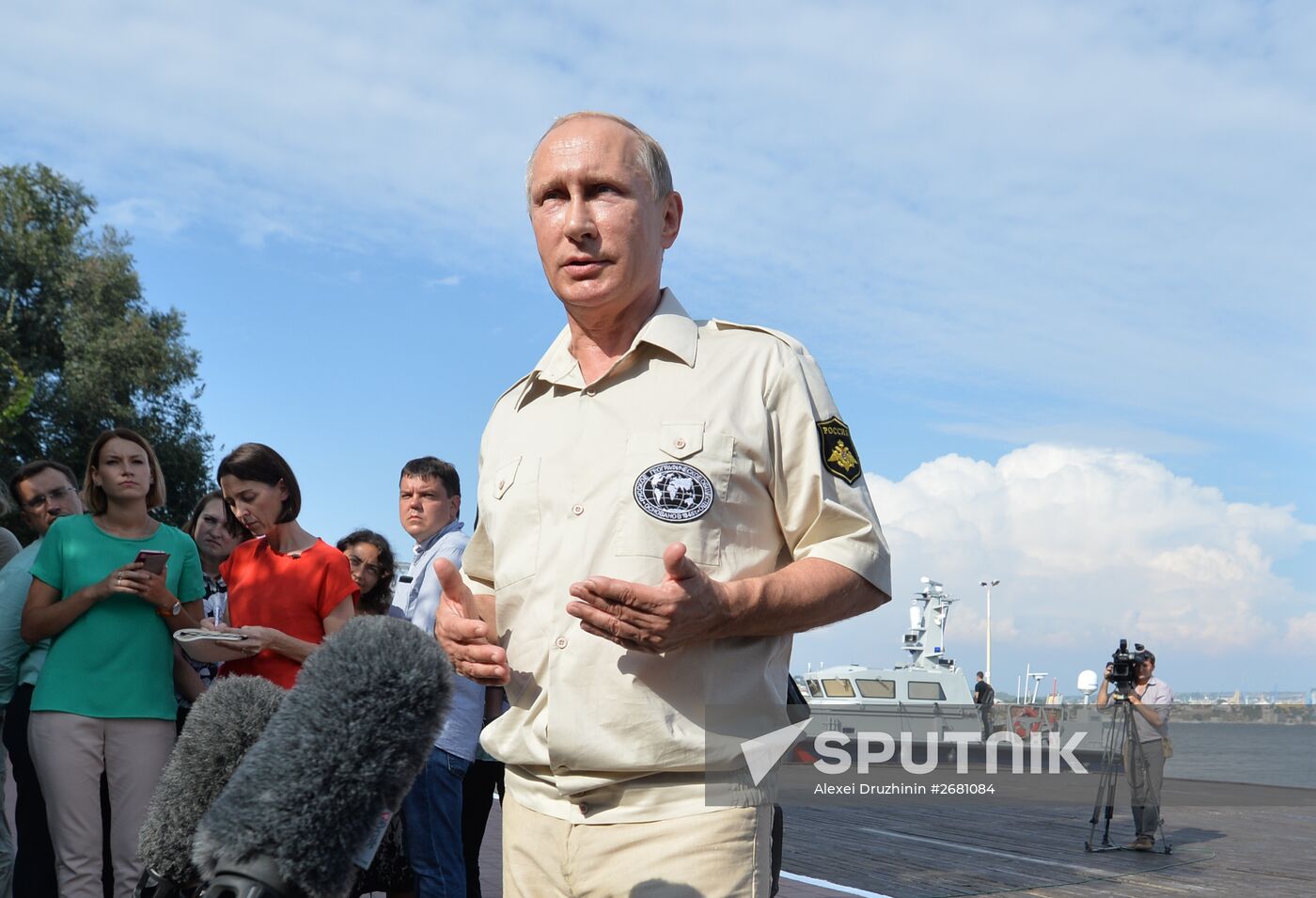 Russian President Vladimir Putin's working visit to Crimea