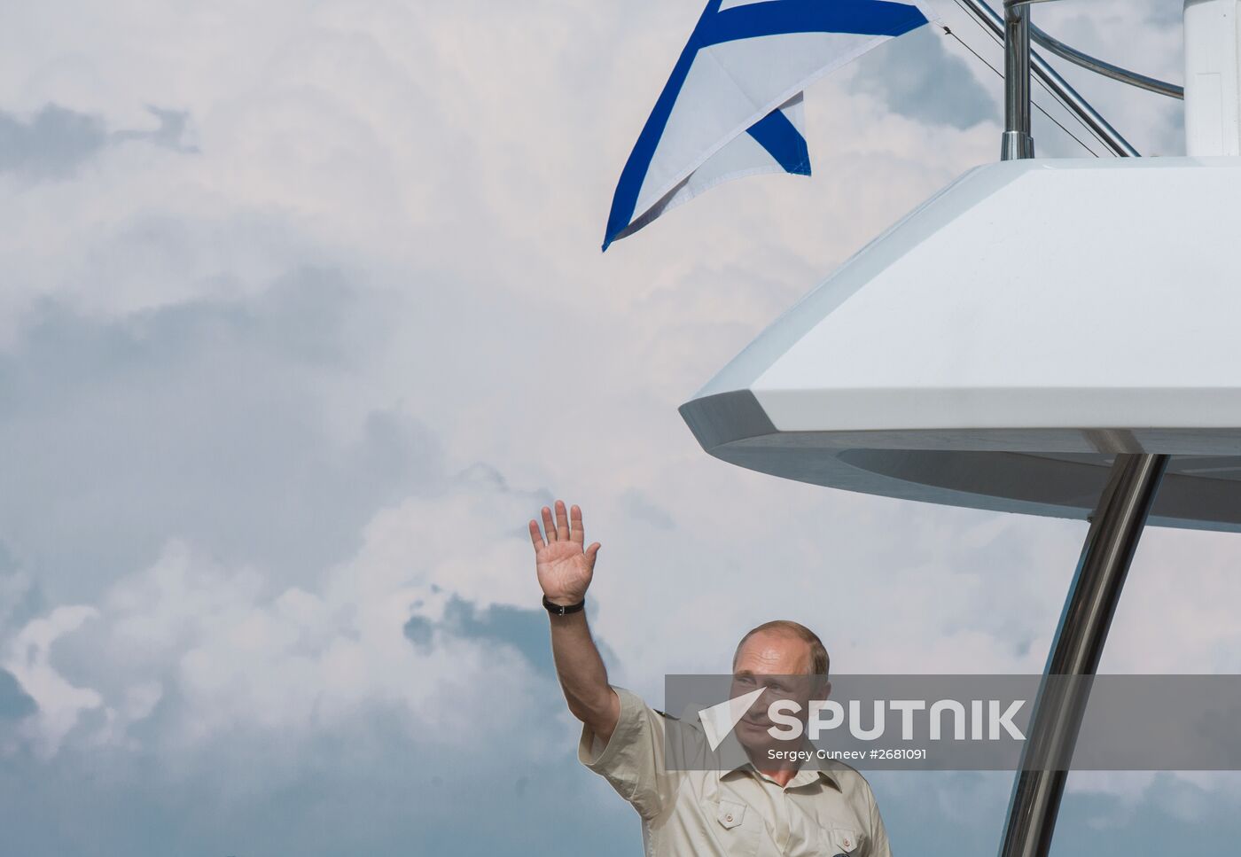 President Vladimir Putin visits Crimea