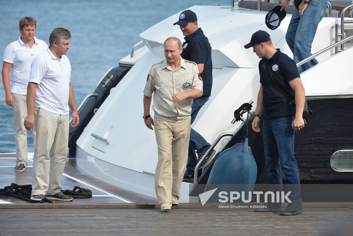 Russian President Vladimir Putin's working visit to Crimea