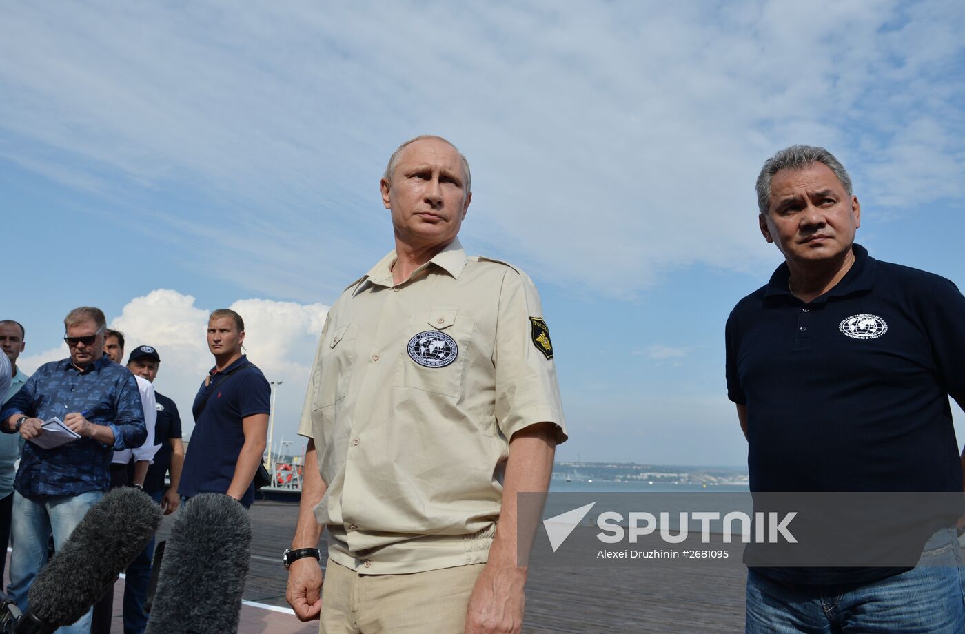 Russian President Vladimir Putin's working visit to Crimea