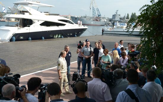 Russian President Vladimir Putin's working visit to Crimea