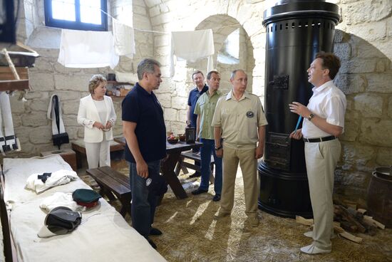 Russian President Vladimir Putin's and Prime Minister Dmitry Medvedev's working visit to Crimea