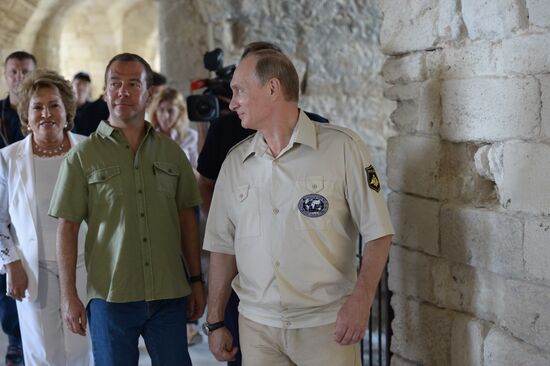 President Vladimir Putin's and Prime Minister Dmitry Medvedev's working visit to Crimea