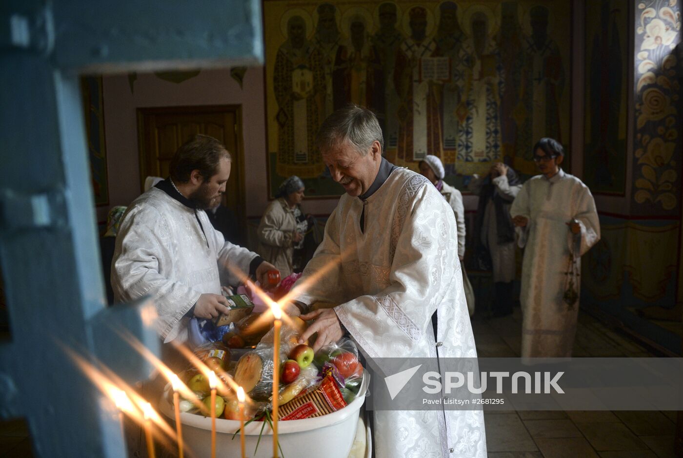 Apple Feast Day in Russia