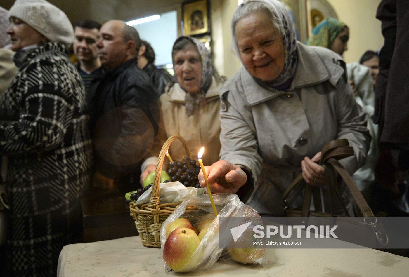 Apple Feast Day in Russia