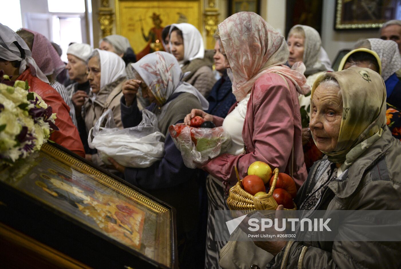 Apple Feast Day in Russia