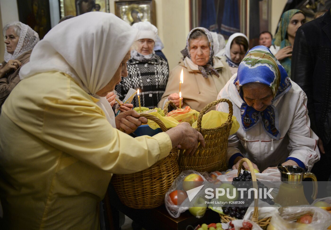 Apple Feast Day in Russia